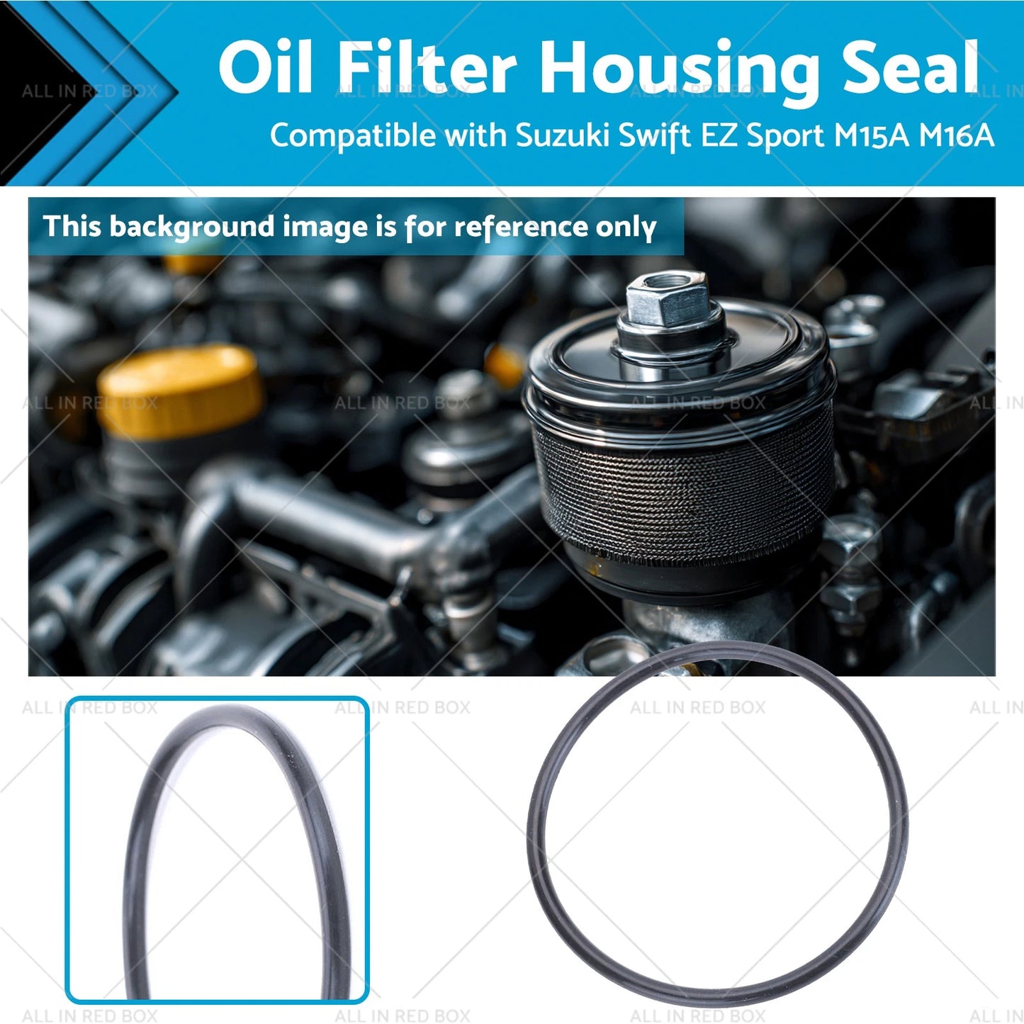 Oil Filter Housing Seal for Suzuki Swift EZ Sport M15A M16A (2004-2010)