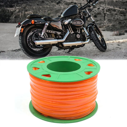 Universal 15M Motorcycle Silicone Fuel Pipe Tube Hose Orange for Universal 15M