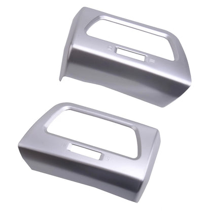 Silver AC Air Vent Cover Frame for Honda CR-V 2012-2016 (2 x Covers)