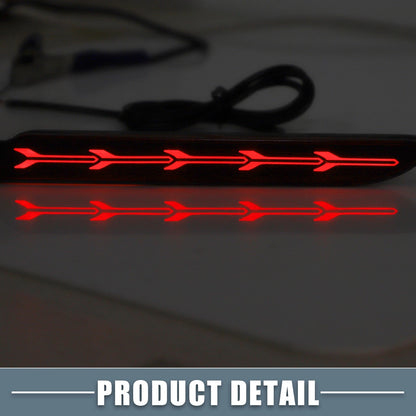 Rear Bumper Reflector Fog Brake Light for Toyota Camry (2006-2014) Red