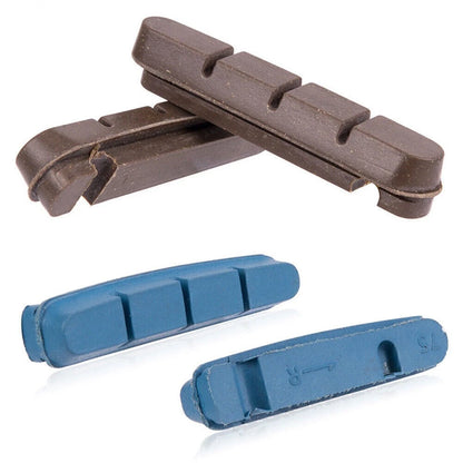 2 x ZTTO Brake Pads for Bicycle V Brake Road Bike Carbon Fiber - 2 Colors