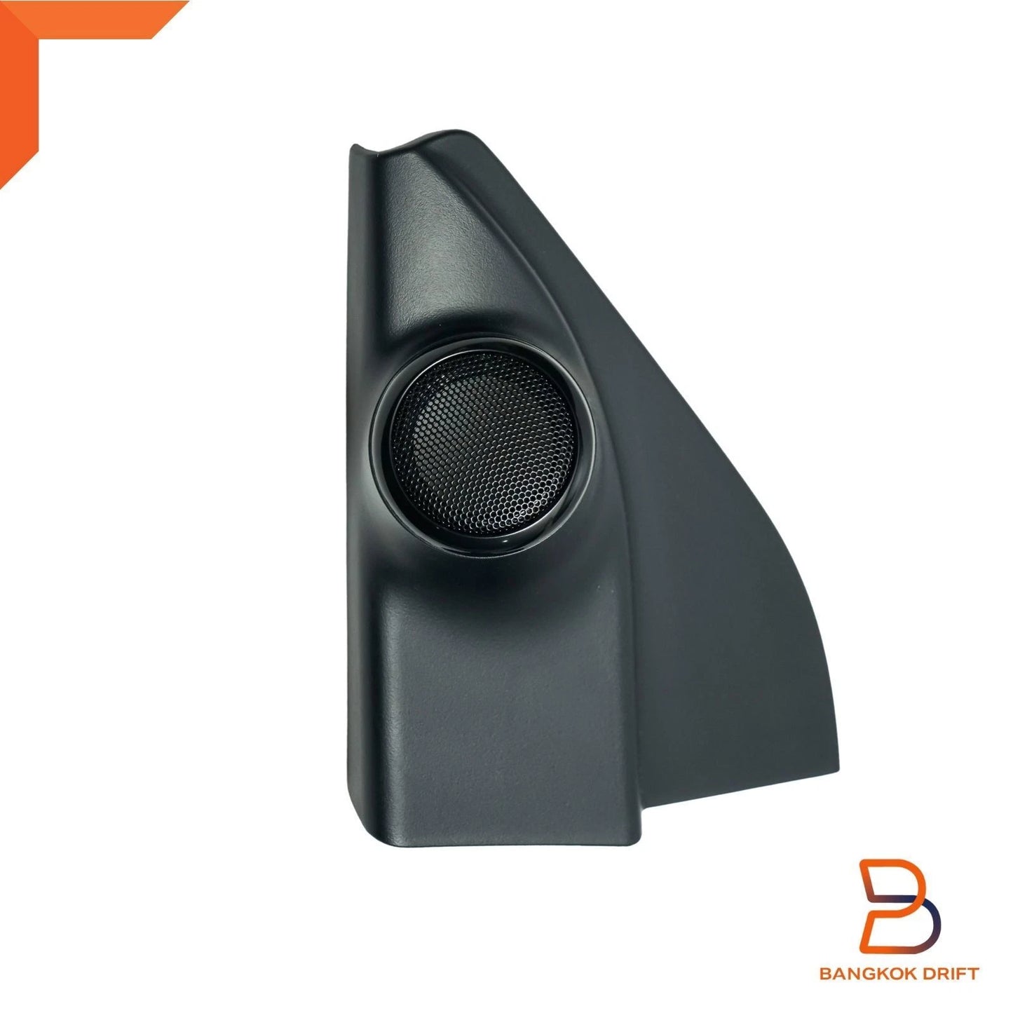 Black Tweeter Mould Front Door Lower Frame for Toyota Hilux Revo Fortuner (15-20)