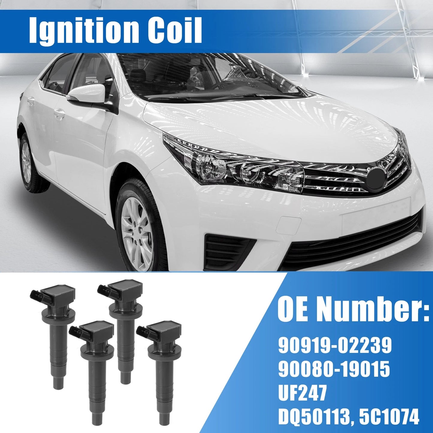 4 x Ignition Coil for Toyota Corolla