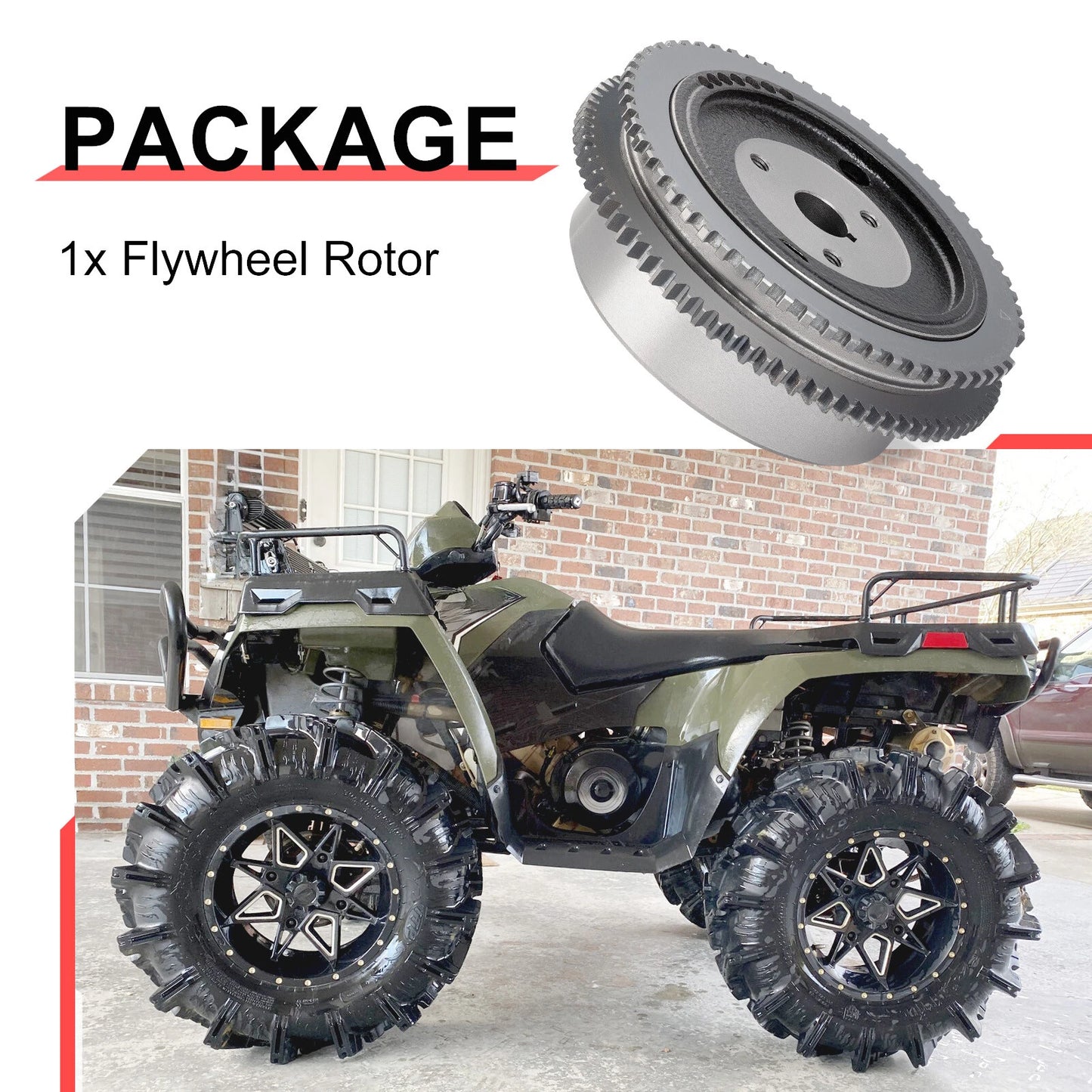 Flywheel for Polaris Ranger RZR/Sportsman 800 (2012-2014)