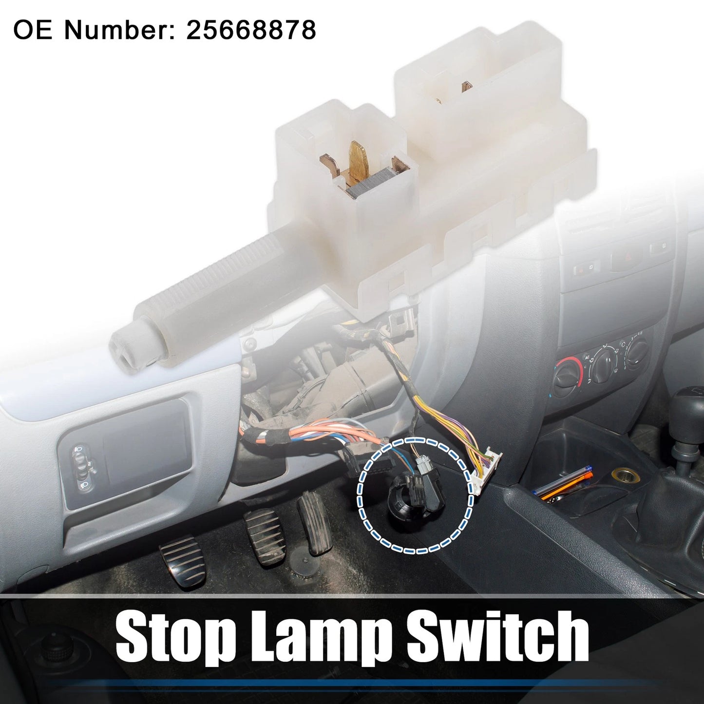Brake Light Transmission Shift Lock Switch for Cadillac DeVille