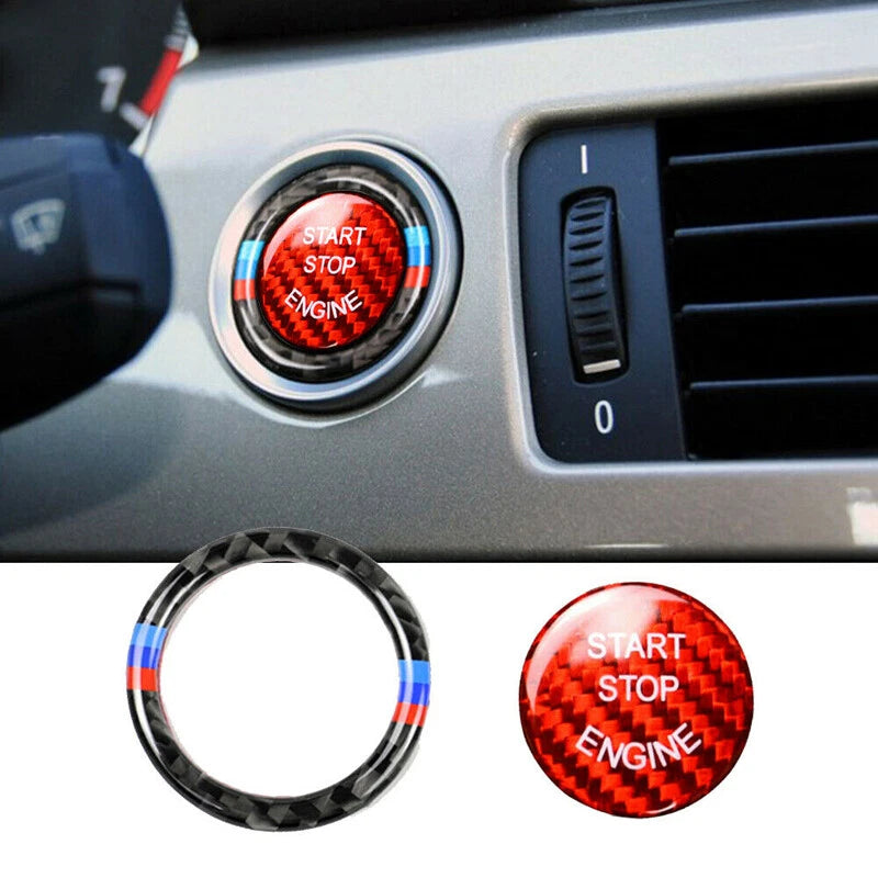 Ignition Start Stop Button Trim Cover for BMW E90 (2006-2011)