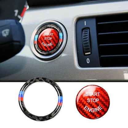 Ignition Start Stop Button Trim Cover for BMW E90 (2006-2011)