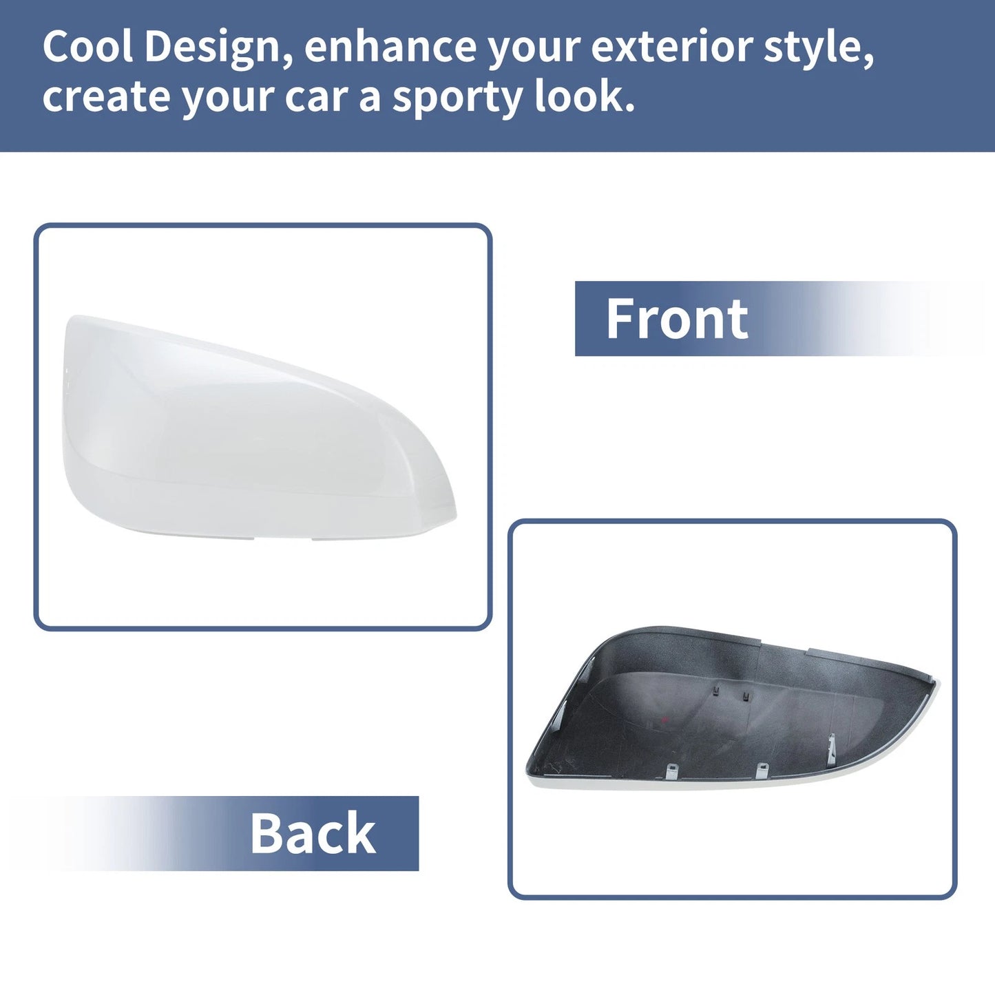Right Driver Side Mirror Cover Cap for Toyota 4RUNNER (2013-2023)