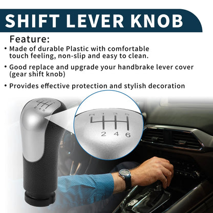 6 Speed Manual Gear Shift Knob for Ford Fiesta MK6 (2001-2010)