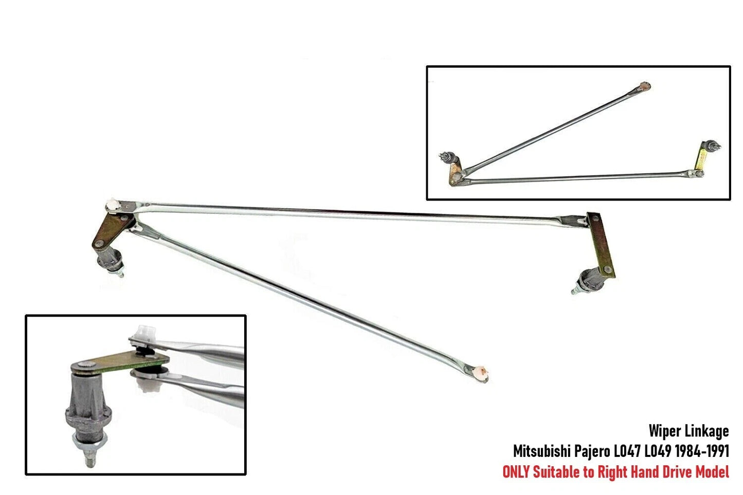 Wiper Linkage for RHD Mitsubishi Pajero Montero Shogun MK1 (1984-1991)