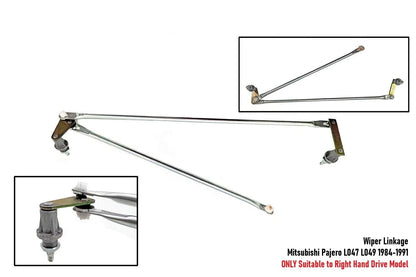 Wiper Linkage for RHD Mitsubishi Pajero Montero Shogun MK1 (1984-1991)