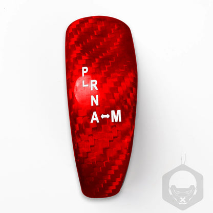 Gear Shift Knob Cover Trim for Nissan GTR R35 (2017-2022) Red 1x