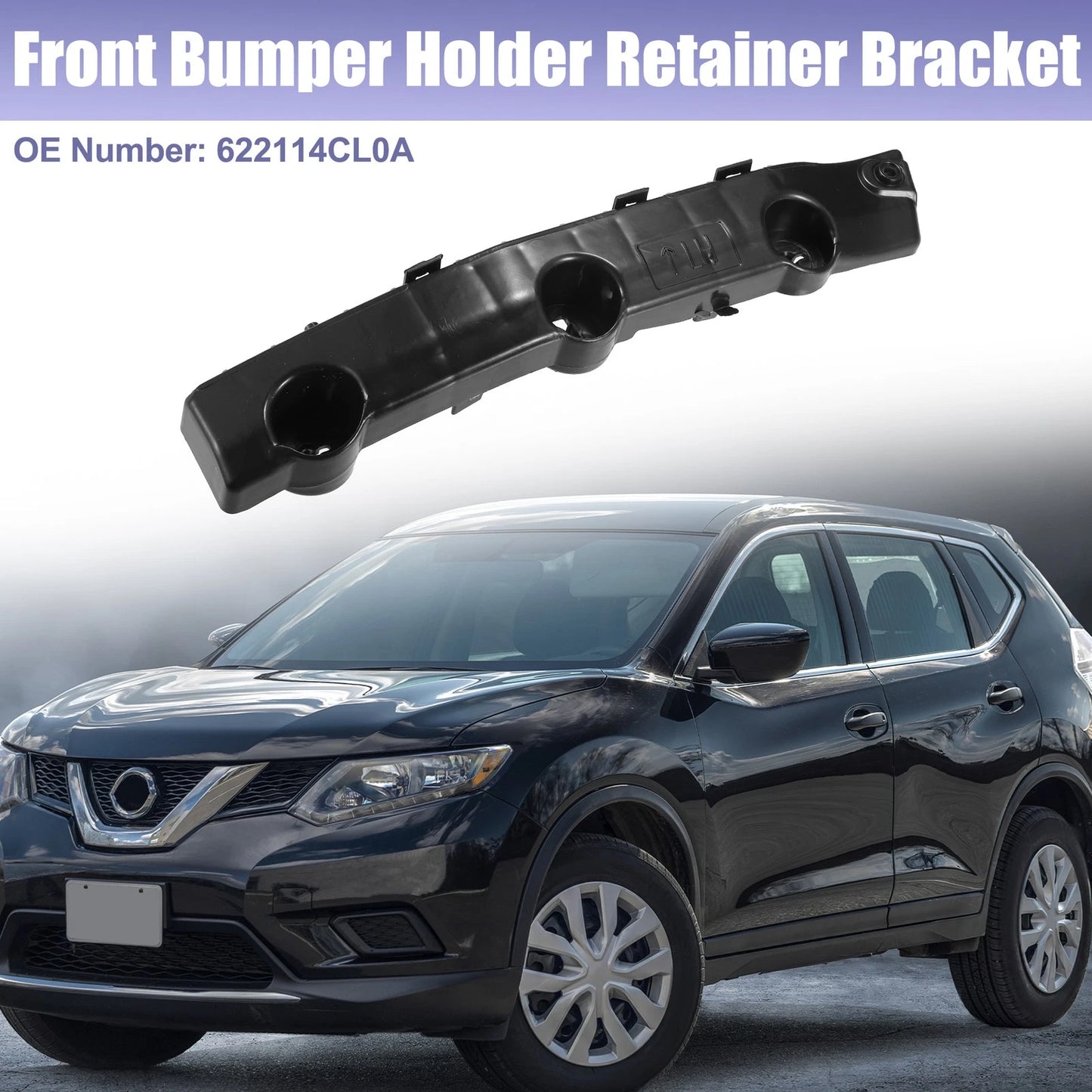 Front Left Bumper Mounting Bracket for Nissan Rogue (2014-2016)