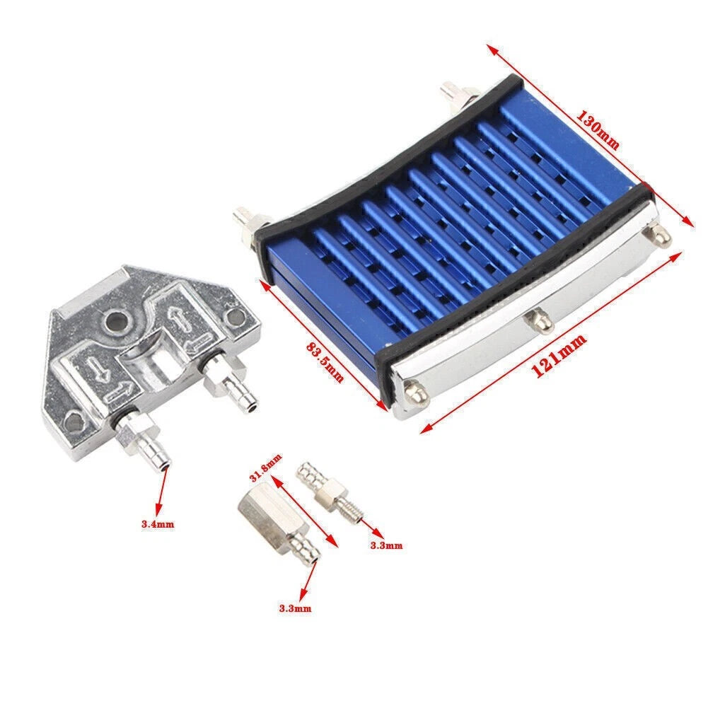 Oil Cooler for 125cc 140cc 150cc Dirt Pit Bike ATV - Blue