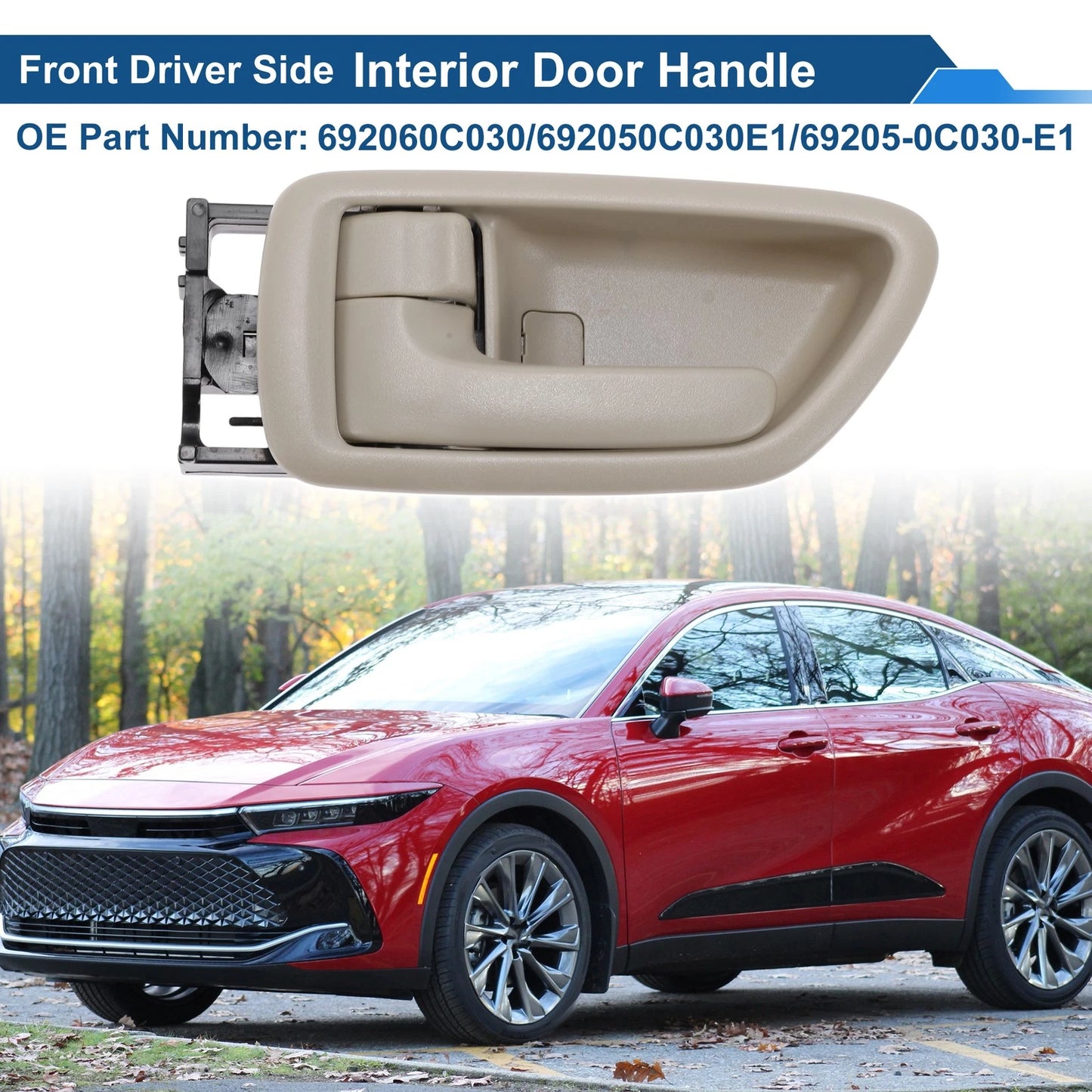 Front Passenger Side Interior Door Handle for Toyota Avalon (00–04)