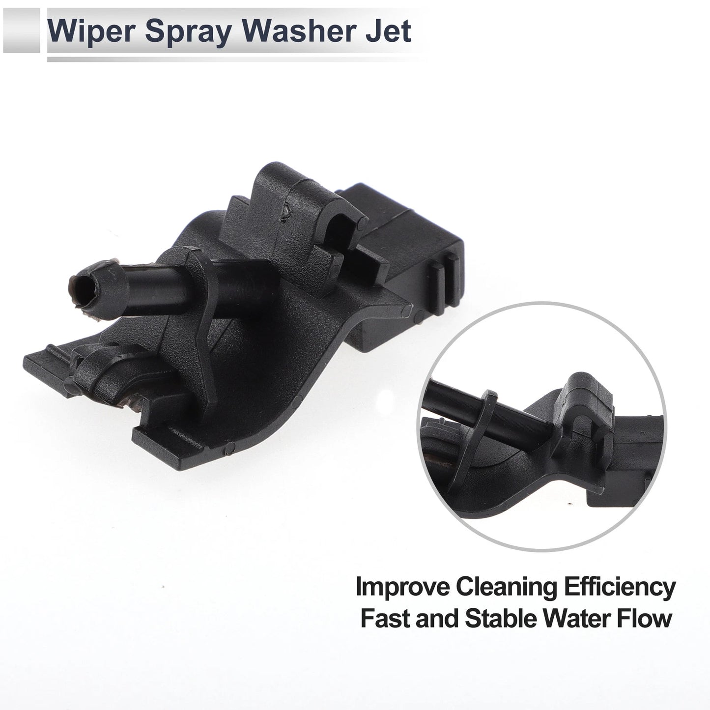 5 Pcs Washer Nozzle & Hose Connector for Toyota