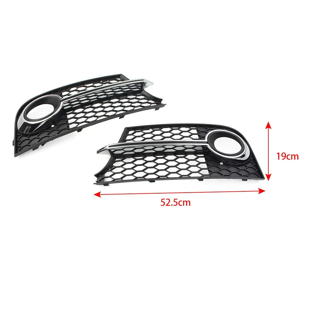 Honeycomb Fog Light Grille Cover for Audi TT MK2 TTS (2011-2014)