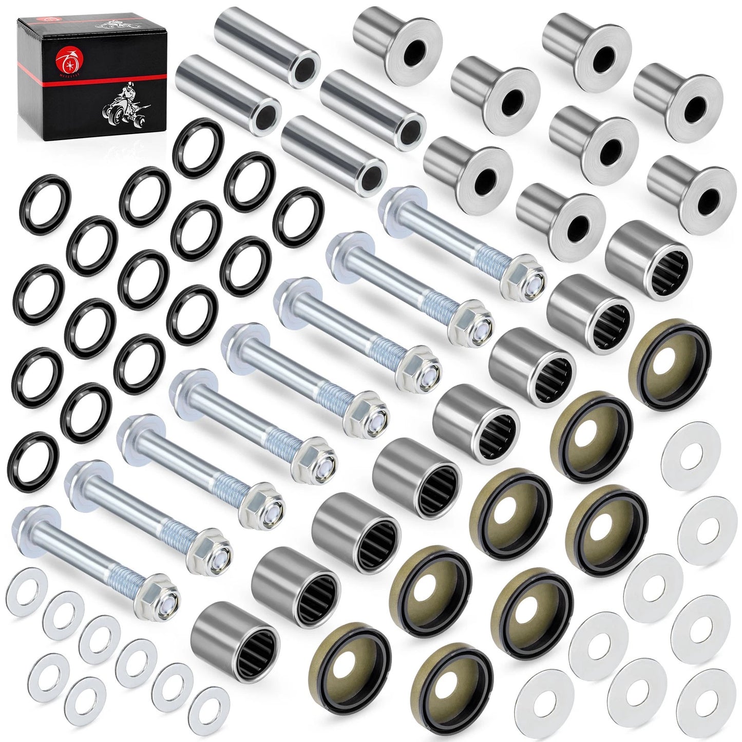 Front A-Arm Bushing Seal Kit for Suzuki/Kawasaki KFX400 2003-2006
