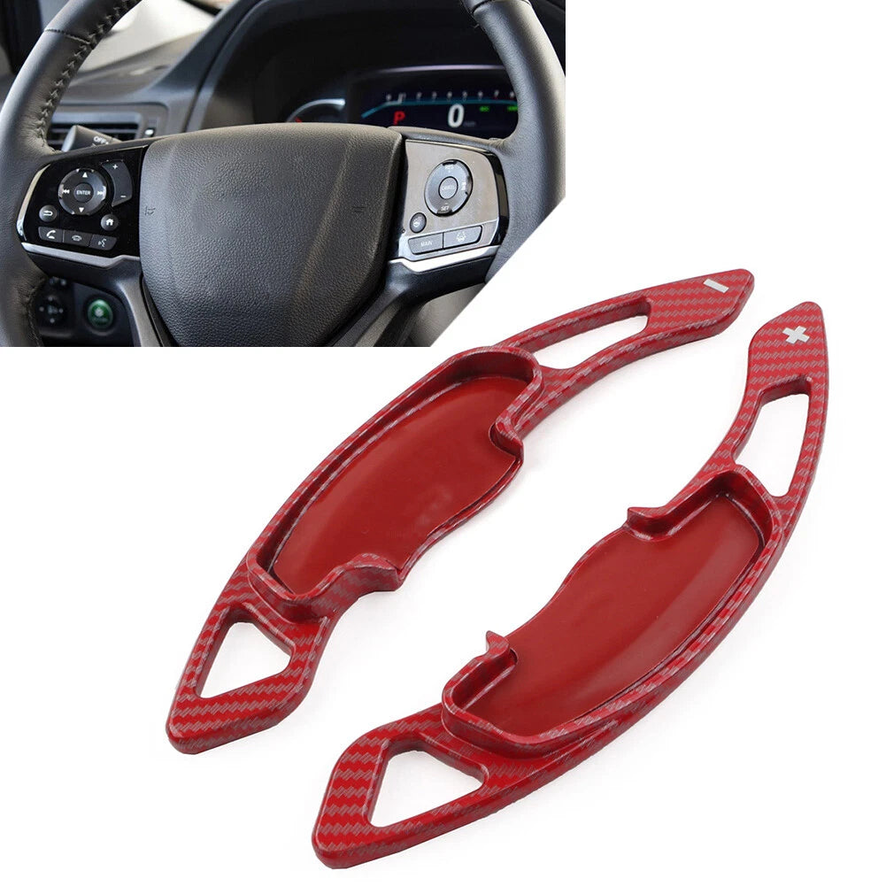 Carbon Fiber Paddle Shifter Extensions for Honda Accord, Civic, CR-V