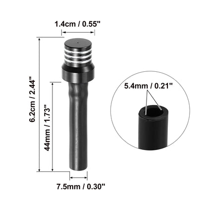 3 x Motorcycle Fuel Gas Tank Cap Tubes Air Vent Breather Valve Tube Black