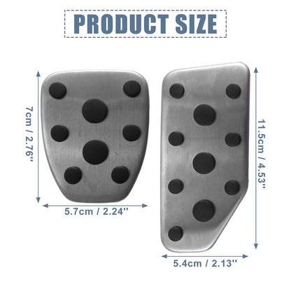 3 x Accelerator & Brake Pedal Covers for Subaru Legacy (1990-2007)