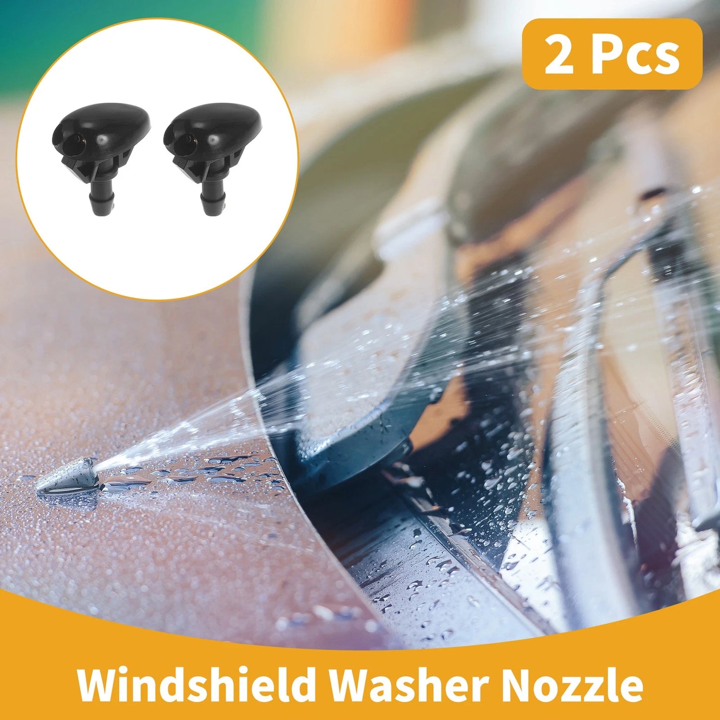 Front Windshield Washer Nozzles for Nissan Frontier (1998-2004)