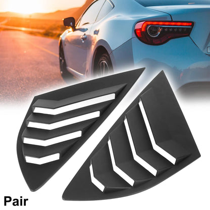Car Rear Side Window Louvers Covers for Ford Mondeo Fusion (2013-2021)