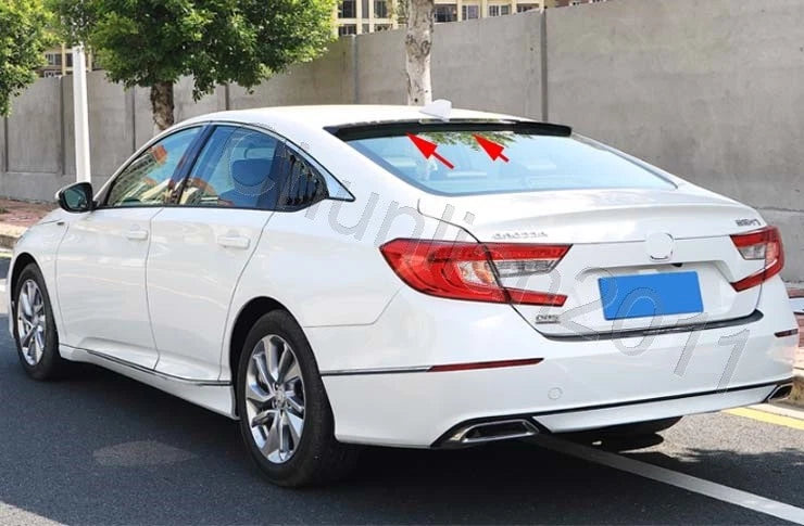 Rear Roof Spoiler Wing for Honda Accord 4DR Sedan Black (2018-2022)