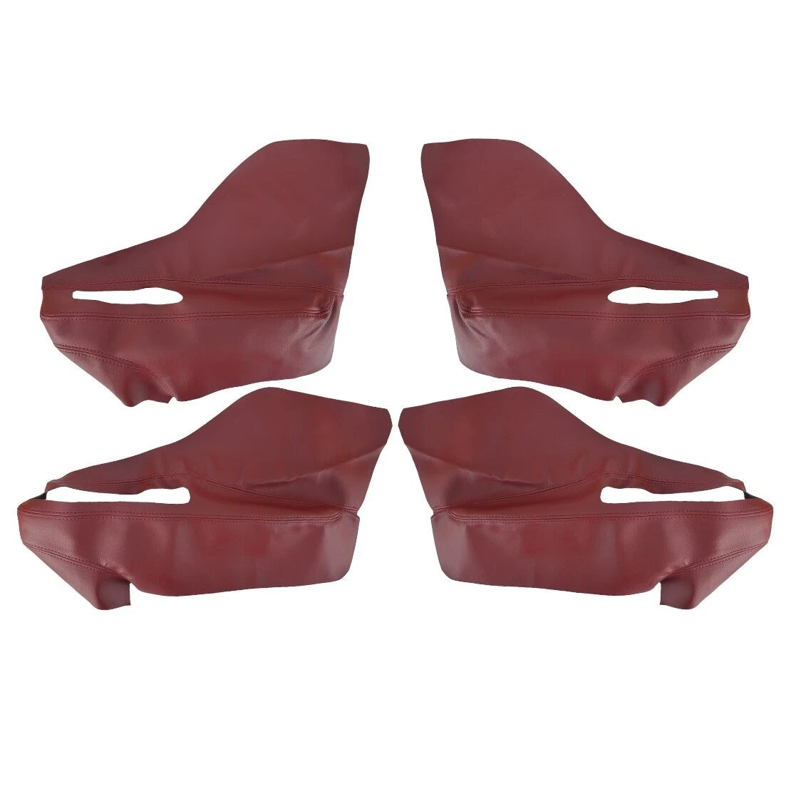 4pc Leather Door Armrest Panel Covers for Jeep Renegade (2015-2017)