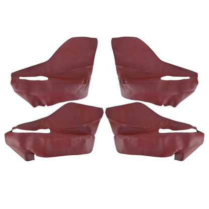 4pc Leather Door Armrest Panel Covers for Jeep Renegade (2015-2017)