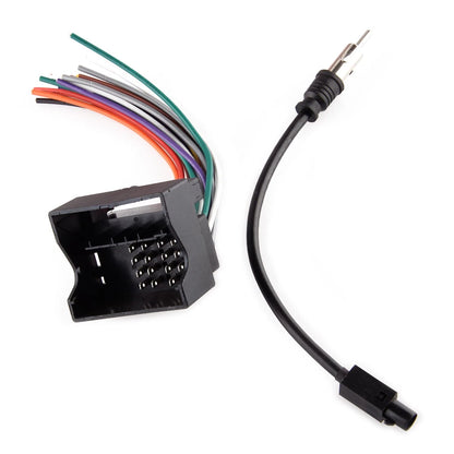 Radio Stereo Power Cable Harness & Antenna for 2006-2013 BMW 3 Series