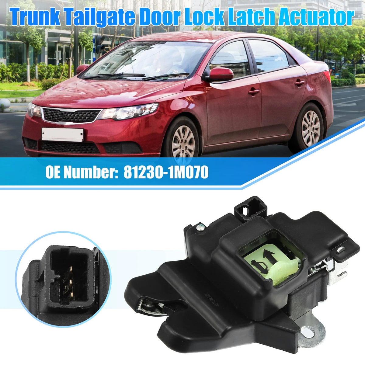 Rear Trunk Latch Lock Actuator for Hyundai Elantra, Kia (2011-2016)