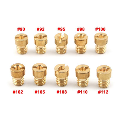 10 x Main Jets for PWK Keihin OKO CVK NSR KSR (90-112)