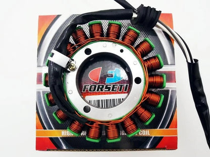 FORSETI Stator Magneto Generator Assembly for YAMAHA XVS650 V-STAR CLASSIC (04-16)