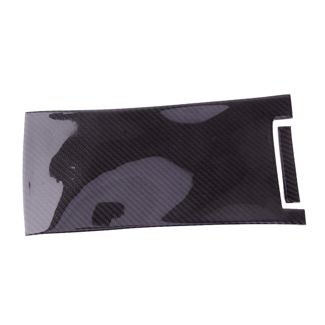 Carbon Fiber Console Armrest Box Cover Trim for Ford Mustang (2009-2014)