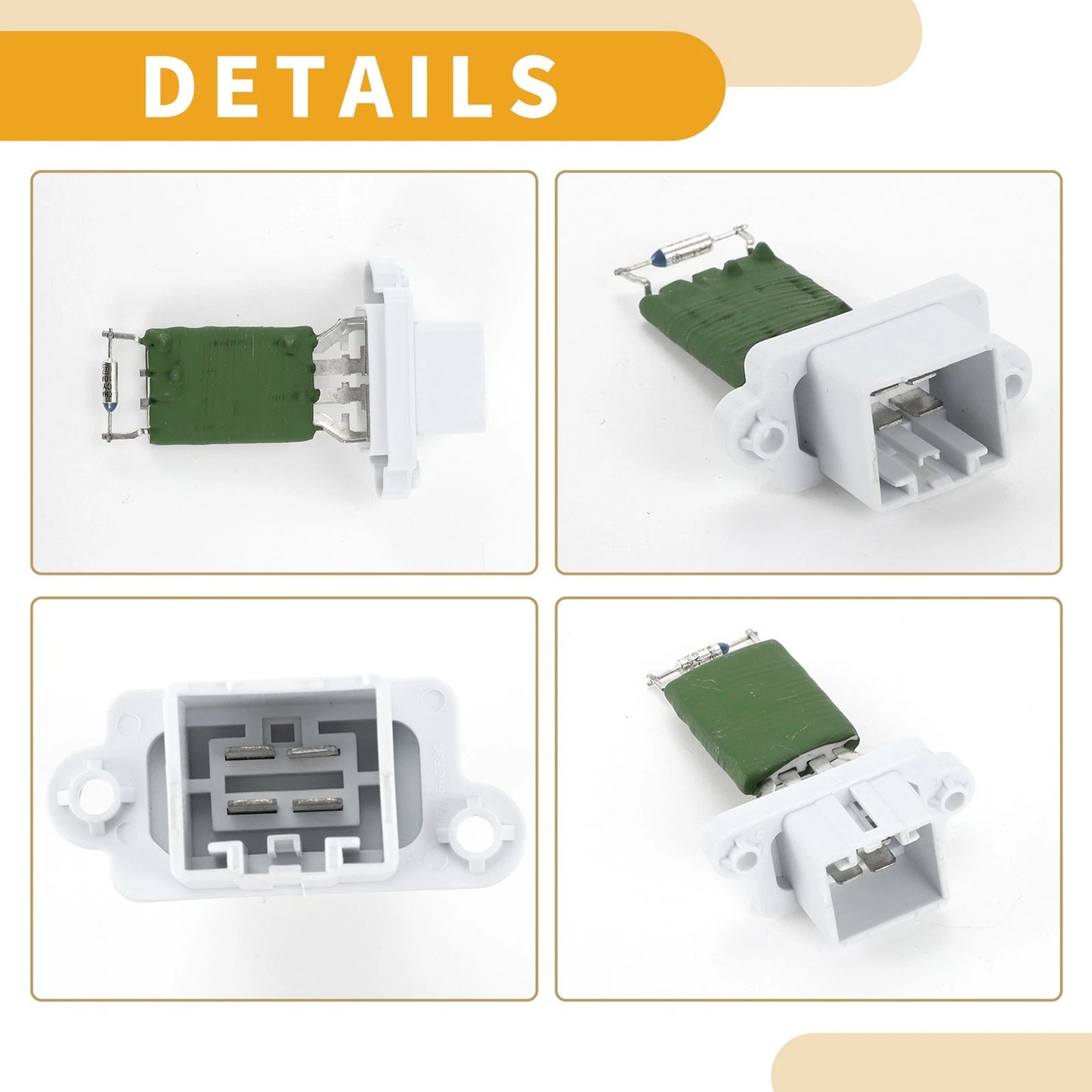 HVAC Blower Motor Resistor for Ford C-Max (2013-2019)