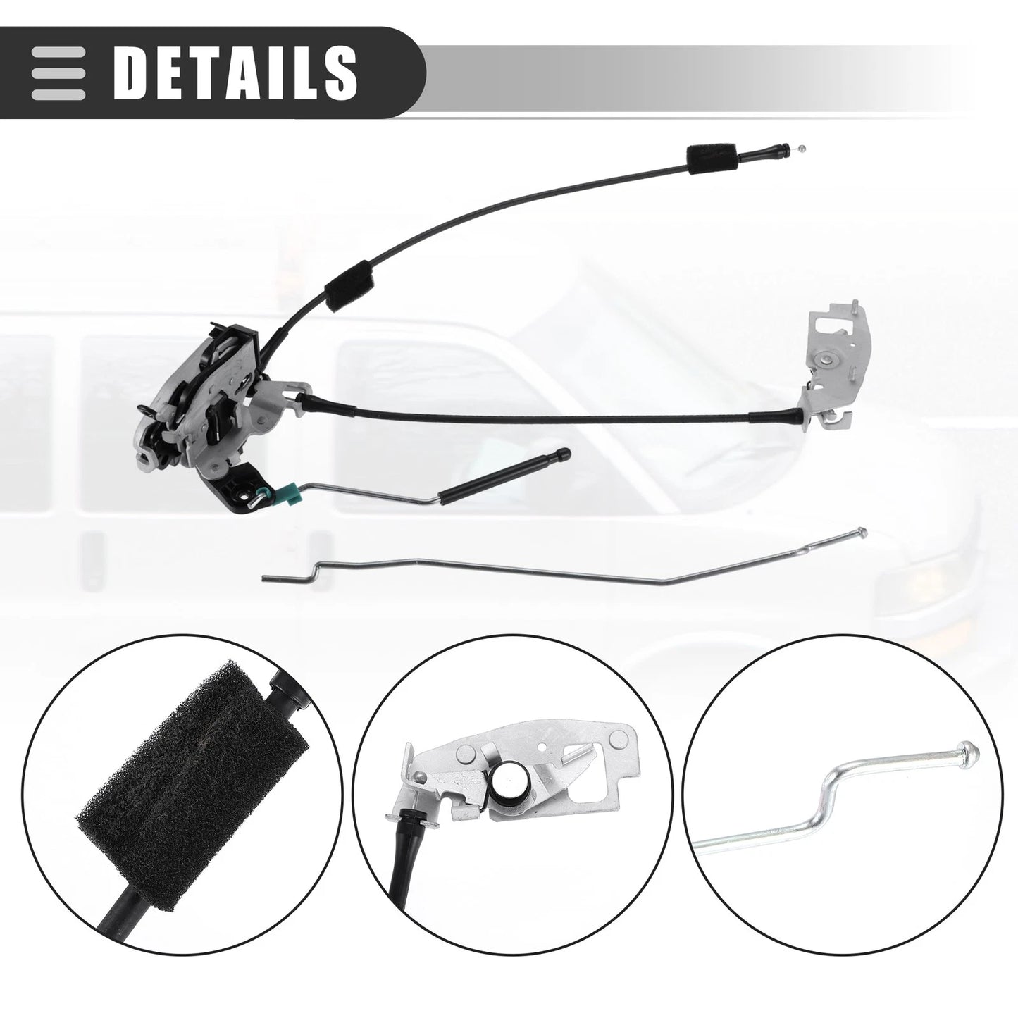 Right Side Door Latch Actuator for Ford E-150 Base (2003-2014)