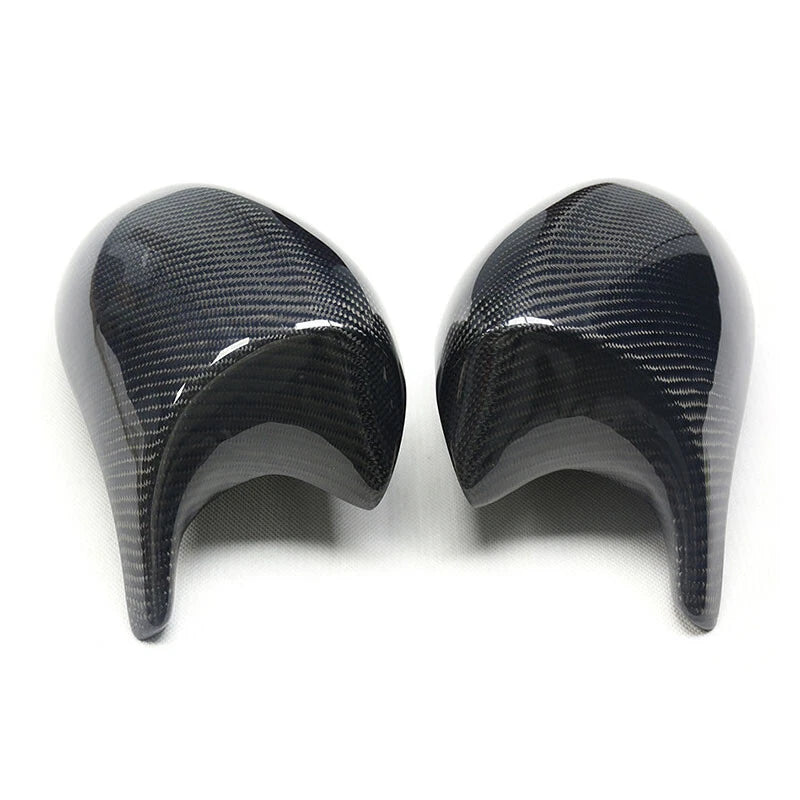 Carbon Fiber Side Mirror Caps Replace for BMW 3 Series E90 E91 E92 E93 Pre-LCI