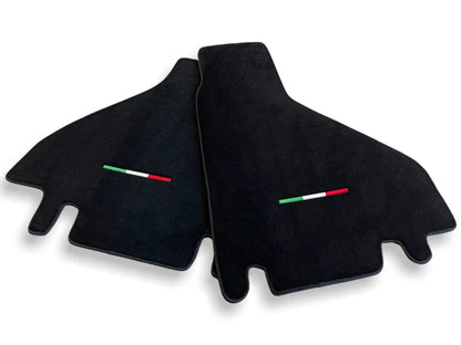 Floor Mats for Ferrari Testarossa 1984-1996 Black Tailored Carpets Italian
