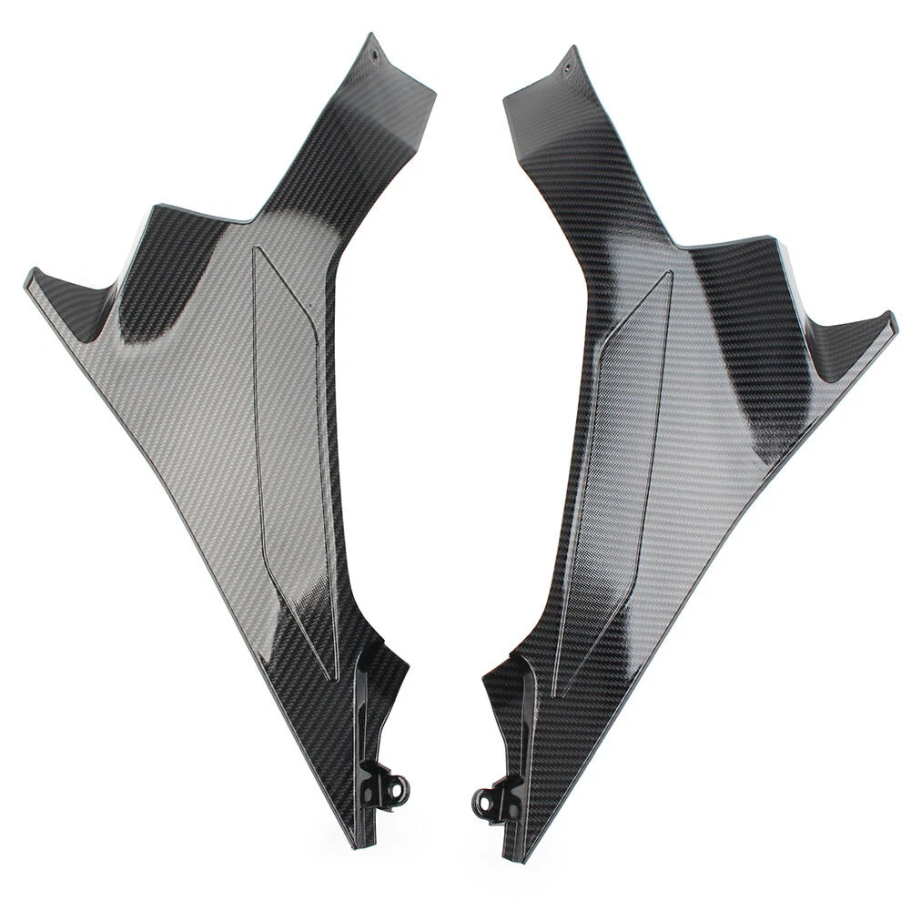 Carbon Fiber Gas Tank Side Cover Panel for Kawasaki Ninja 400 (2018-2020)