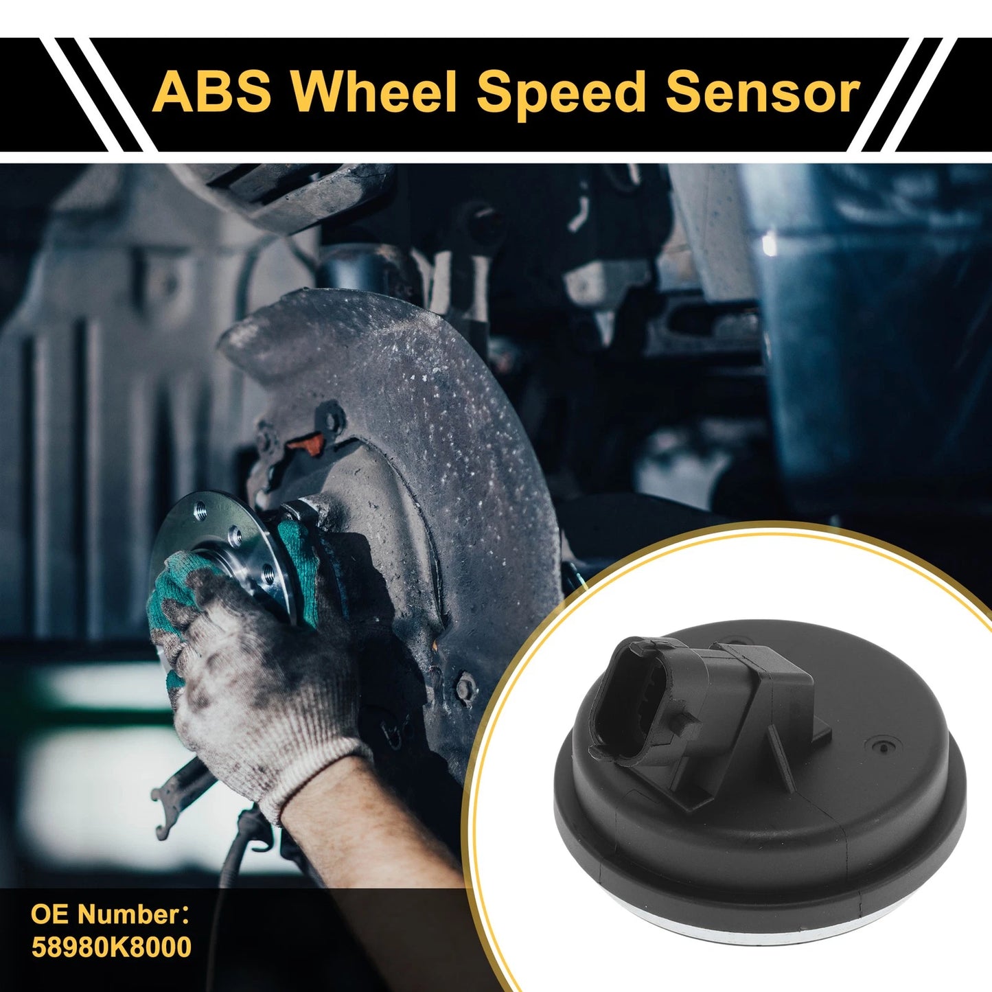 ABS Wheel Speed Sensor for Kia KX1 (2018) - 1 Pcs Rear Left
