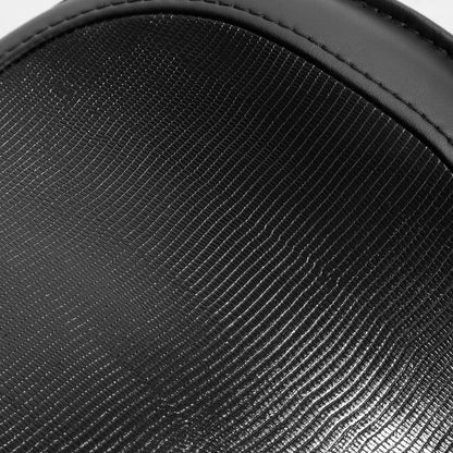 Black Solo Rider Driver Seat for Harley Dyna Low Rider Super Glide (2007-2017)
