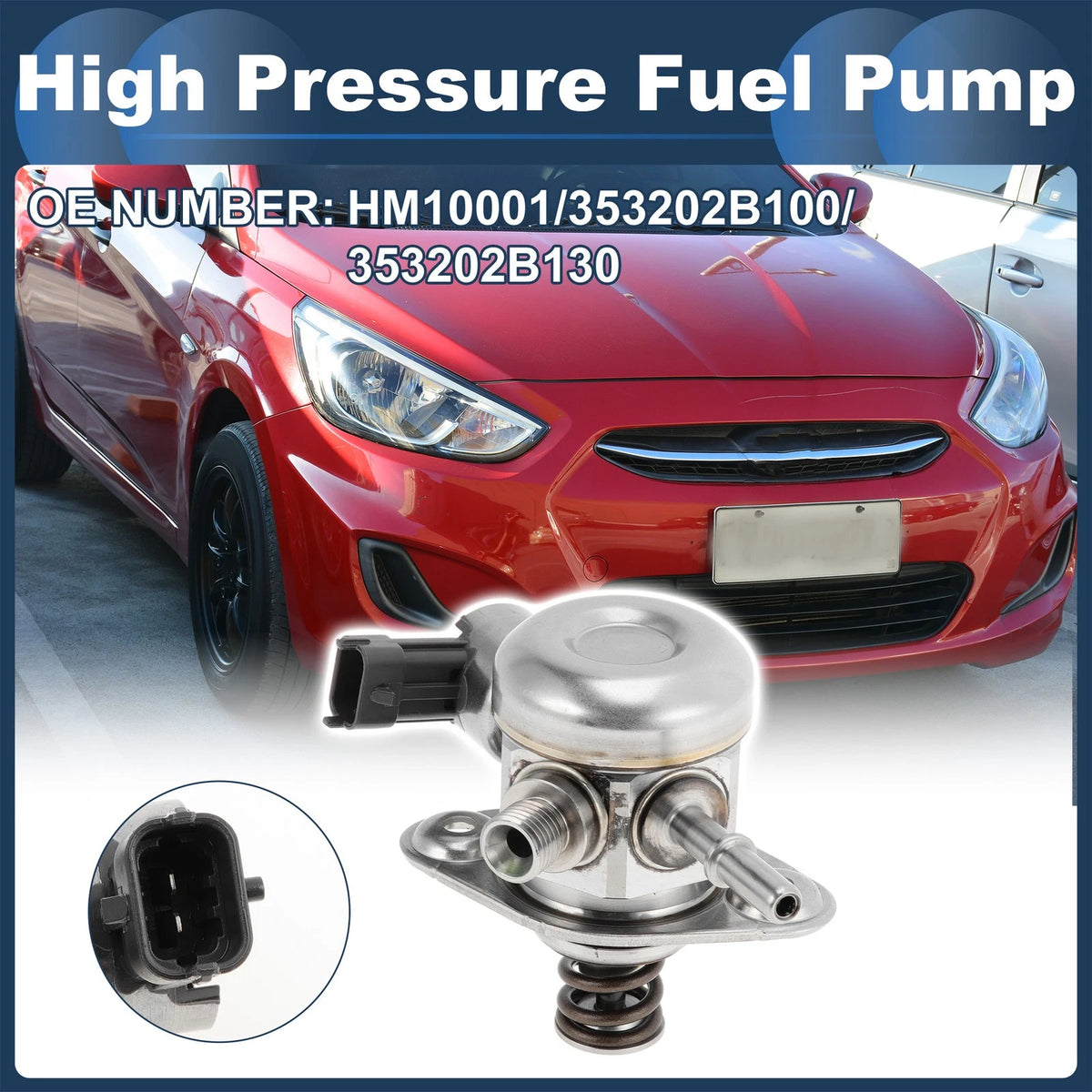 High Pressure Fuel Pump Assembly for Kia Soul, Rio (2010-2021)