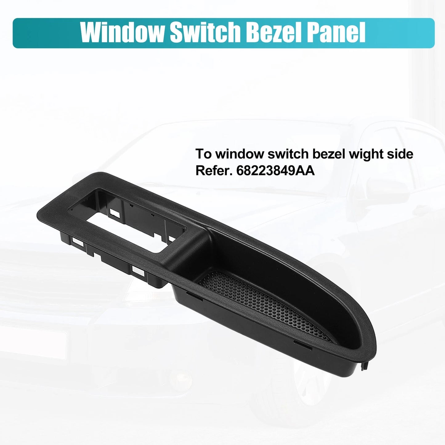 Front Right Door Window Switch Bezel for Dodge Avenger (2011 - 2014)