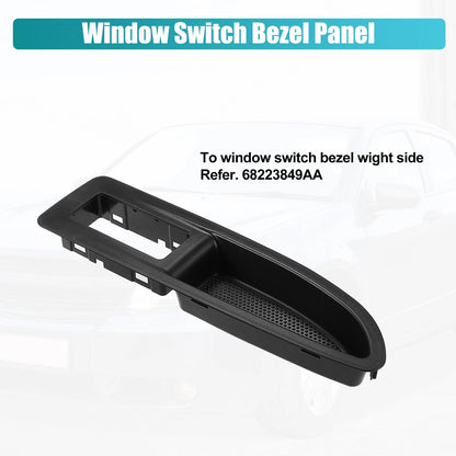Front Right Door Window Switch Bezel for Dodge Avenger (2011 - 2014)