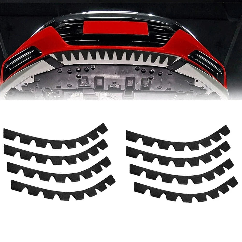 8x Universal Car Bumper Scrape Guard Scrape Protector Skid Plate