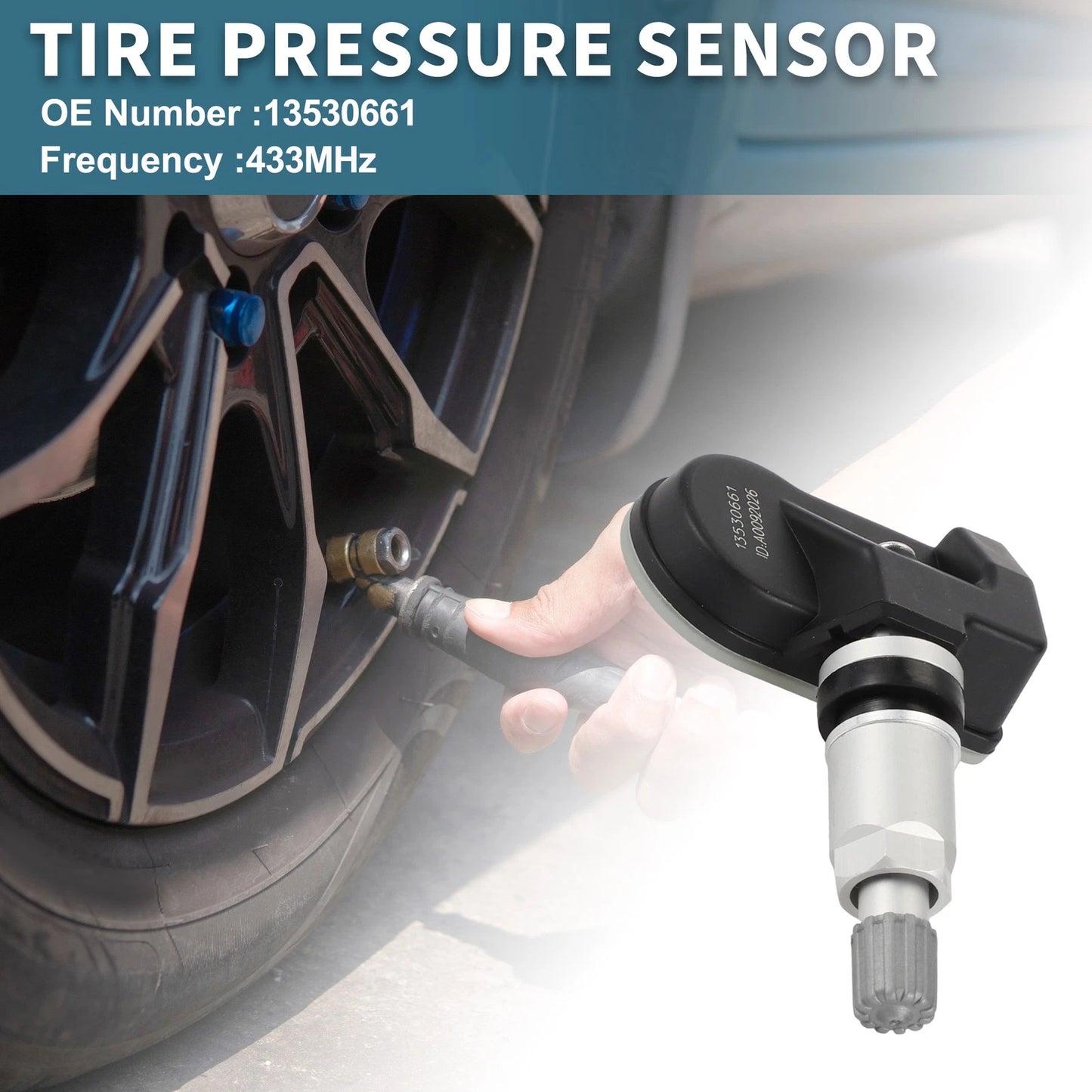 Tire Pressure Sensor for Cadillac CT4 CT5 433MHz (2020-2024)
