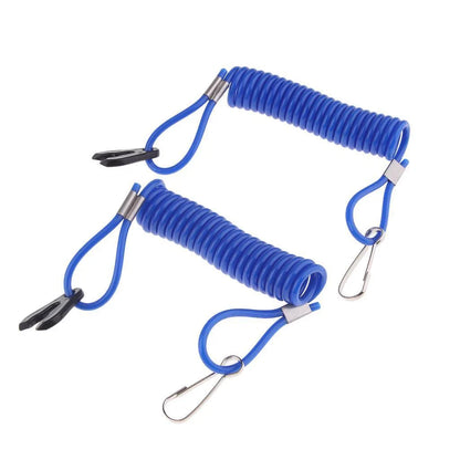 2pcs Kill Stop Switch Safety Lanyard for Yamaha Outboard Engine