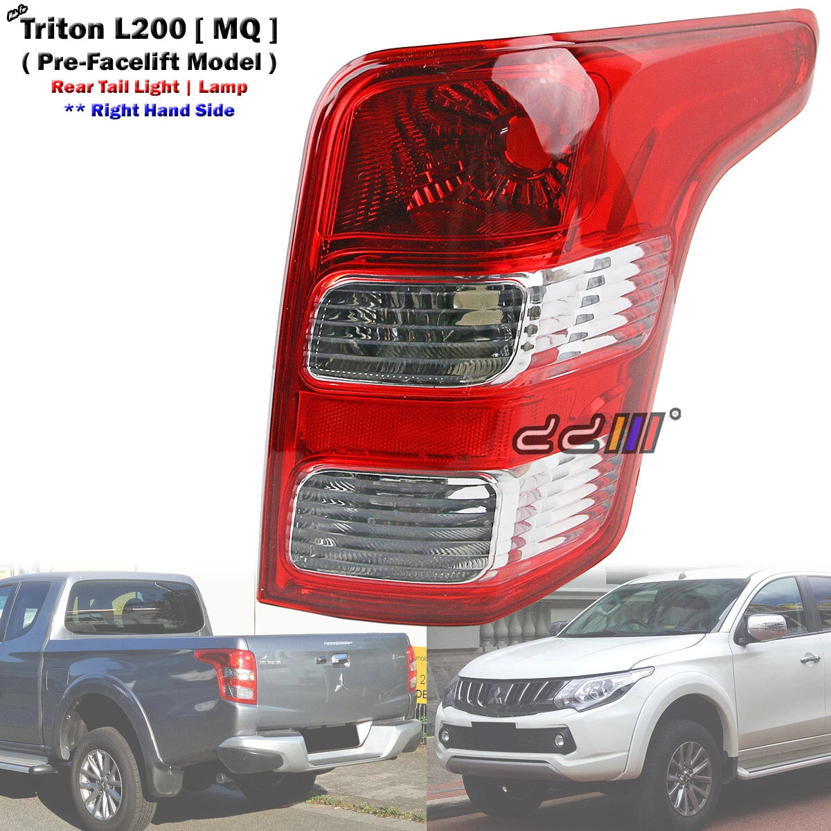 Tail Light for Mitsubishi Triton MQ GLX GLS Exceed (2015-2018)
