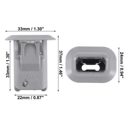 2 x Rear Seat Cushion Pad Clips for Mercedes-Benz A220 (2019-2021)